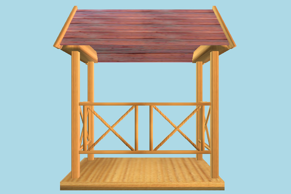 Shade Small Pavilion 3d model
